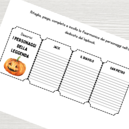 Lapbook sulla leggenda di Jack O'Lantern