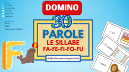 SILLABE FA FE FI FO FU - DOMINO
