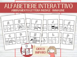 Tessere Alfabetiere Abbinamento da Colorare | Gioco Fonetico Iniziale -Immagini | Lessico e Discriminazione Visiva | Infanzia, 1ª Primaria e Sostegno (PDF Stampabile) -  supporto visivo