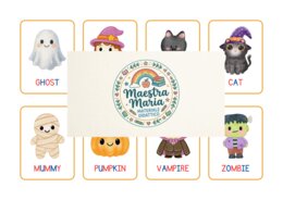 Flashcard Halloween Inglese