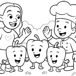 PEPPE IL PEPERONE E I COLORI DELLA GIOIA