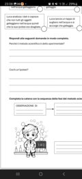 Verifica metodo scientifico sperimentale