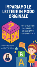 🎉 Impariamo le consonanti con un gioco divertente! 🎉