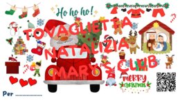 Tovaglietta di Natale con Qrcode