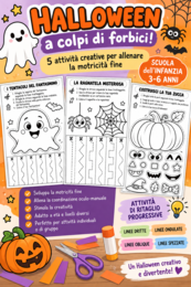 Halloween e ritaglio creativo - scuola dell’infanzia