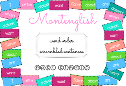 Scrambled Sentences: Past Simple