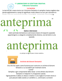 Laboratori di scrittura creativa