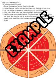 Pizza fractions - frazioni con gusto!