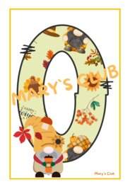 Autunno.Striscione"HELLO AUTUMN"