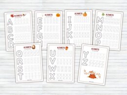 Imparo a Scrivere l'Alfabeto con Frecce e Numeri | 7 Pagine di Pregrafismo e Tratteggio Lettere | Direzione del Tratto e Grafomotricità | Scuola Infanzia e Prima Elementare (PDF Stampabile No Prep)