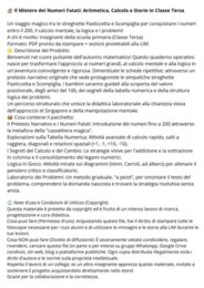 Quaderno di Matematica Classe 3^ – Mese di OTTOBRE