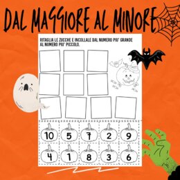 Dal maggiore al minore (numeri da 1 a 1o)