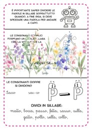 La divisione in sillabe