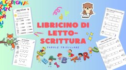 Parole trisillabe: libricino di letto-scrittura
