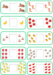 Matematica classe prima - Gioco maggiore, minore, uguale ( >  <  = )