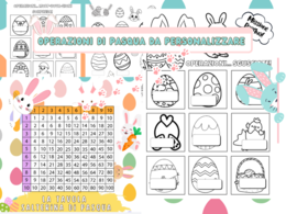 Sforna-Risultati PASQUALI: Schede didattiche vuote da personalizzare