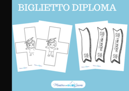 Biglietto Diploma di fine anno