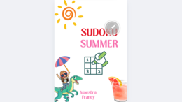 SUDOKU SUMMER CON IMMAGINI