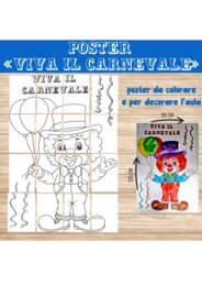 Poster "Viva il Carnevale"