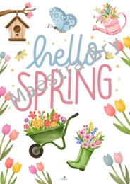 POSTER HELLO SPRING