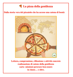 La pizza della gentilezza: storia vera, attività e carte-missione per diffondere gesti gentili in classe e oltre