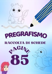 Libro pregrafismo: 85 pagine