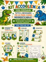 🦖🌿 ACCOGLIENZA IN CLASSE TERZA! 🌿🦕