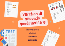 Verifica di secondo quadrimestre matematica classe seconda primaria