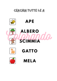 DIVERTIAMOCI CON LE VOCALI! – 27 Schede Didattiche Colorate e Divertenti per Imparare le Vocali |Scuola Primaria