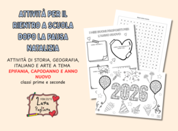Attività per il rientro dopo la pausa natalizia