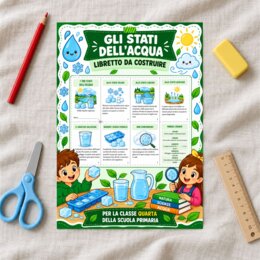 Gli stati dell'acqua - Libretto da costruire