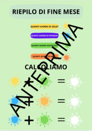 Calendario matematico/classe prima