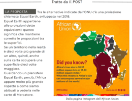 Il Planisfero Equal Earth all'ONU