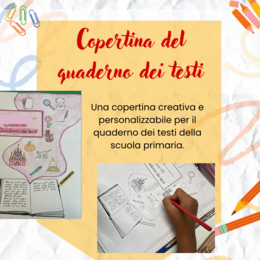Copertina del quaderno dei testi