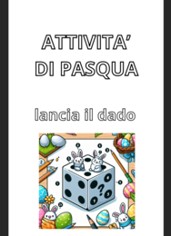 Attività di Pasqua: Lancia il Dado