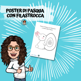 POSTER di PASQUA con FILASTROCCA