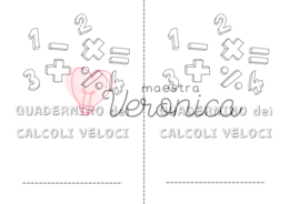 QUADERNINO DEI CALCOLI VELOCI - COPERTINA