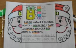 Lettera B di Buon BaBBo Natale