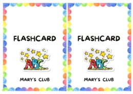 Flashcards Alfabeto
