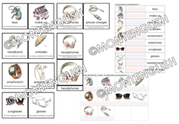 Vocabulary Enrichment Set: Accessories & personal possessions SET 2