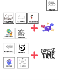 COMPITI DELLE VACANZE IN CAA 1-2 ELEMENTARE FACILE