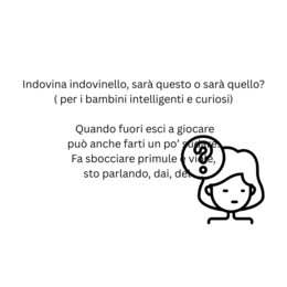Indovina indovinello, sarà questo o sarà quello?