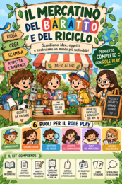 Il Mercatino del Baratto e del Riciclo – Progetto didattico con Role Play | Riuso, Riciclo ed Educazione Ambientale