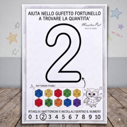 NELLO GUFETTO FORTUNELLO, I NUMERI E LE QUANTITA' CORRISPONDENTI