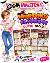 🎃 Murdoku da brivido! 👻 5 livelli • 10 casi di logica per Halloween