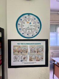 Orologio facile con storia e fumetto