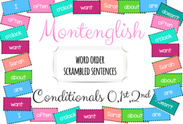 Scrambled Sentences: Conditionals