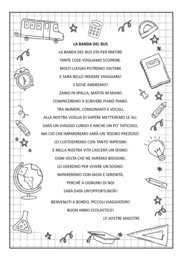 Filastrocca di benvenuto - classe 1