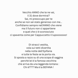 Filastrocca ANNO NUOVO