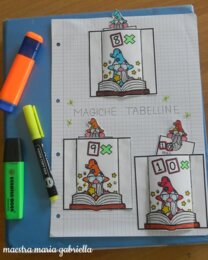 Magiche tabelline tascabili di 8,9,10